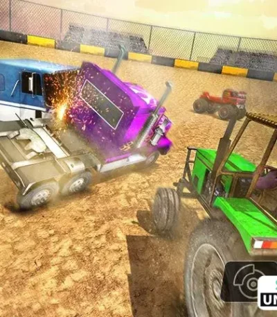 Tractor Demolition Derby: Crash Truck Wars