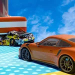 Crazy Racing Stunt Car Games