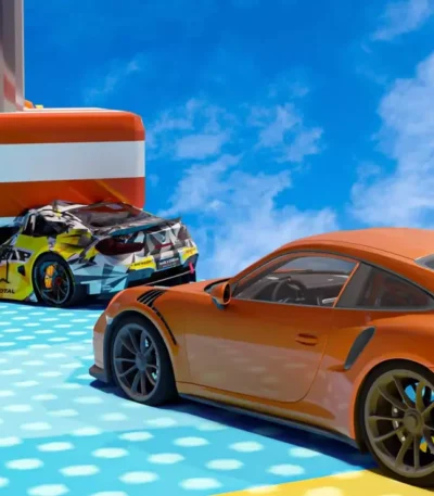 Crazy Racing Stunt Car Games