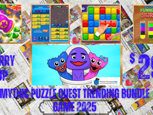 Mythic Puzzle Quest trending bundle game 2025 