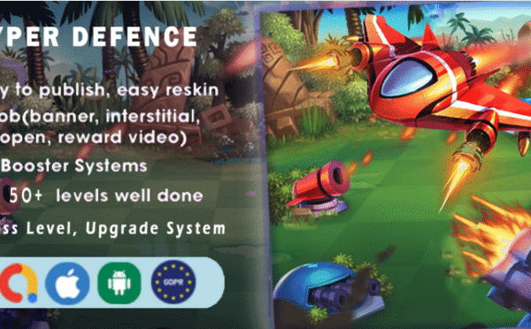 Hyper Defence Game - Unity Source Code