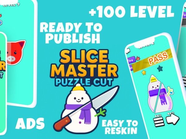 Slice Master Puzzle Cut - Puzzle Mobile Unity Game