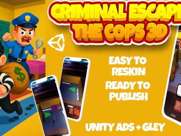 Criminal Escape The Cops 3D - Causal Mobile Unity