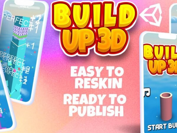 BuildUp 3D - Puzzle Mobile Unity Game