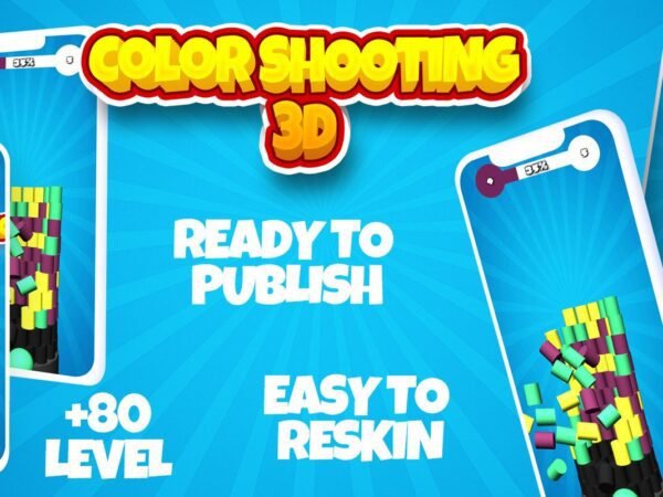 Color Shooting 3D - Casual Mobile Unity Game