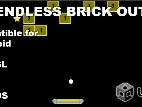 Endless Brick Out - Unity Arcade Game