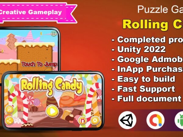 Rolling Candy - Unity - Admob