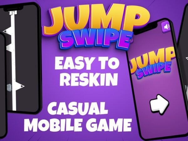 Jump Swipe - Obstacle Run - Unity