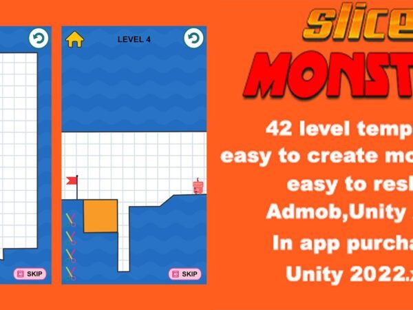 Slice Monster - Unity Source Code