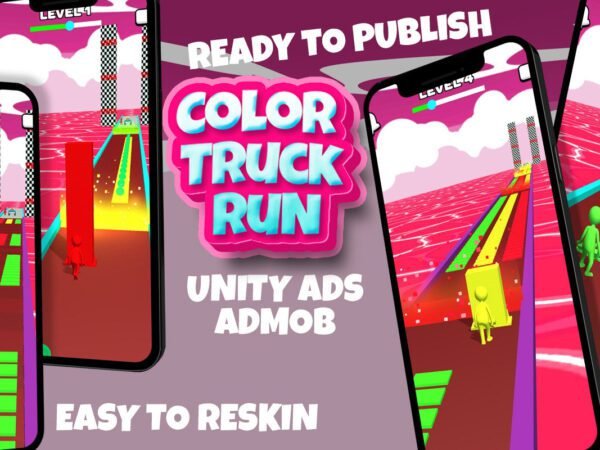 Color Truck Run - Unity Source Code
