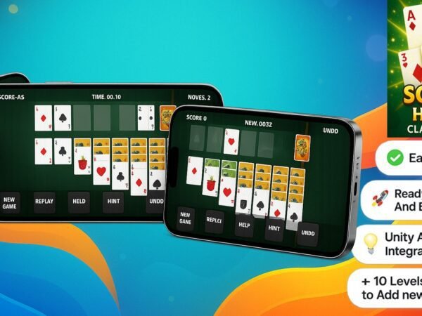 Solitaire Hawaiian Classic Card Game - Unity Game