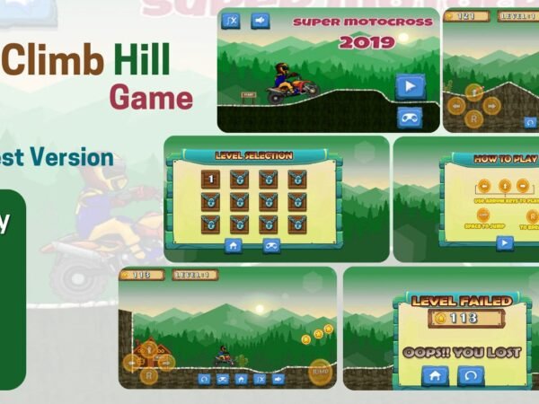 Motor Hill Climb - Unity Racing Game