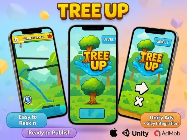 Tree Up - Casual Mobile Unity Game