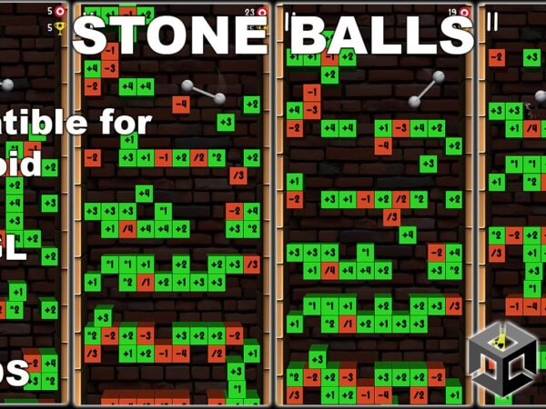 Stone Balls - Unity Indie Game Source Code