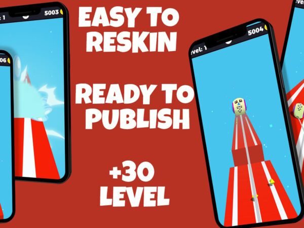 Turbo Ball Run 3D - Unity App Template