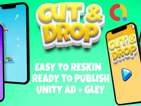 Cut And Drop Puzzle Unity