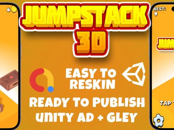 Jump Stack 3D - Unity Source Code