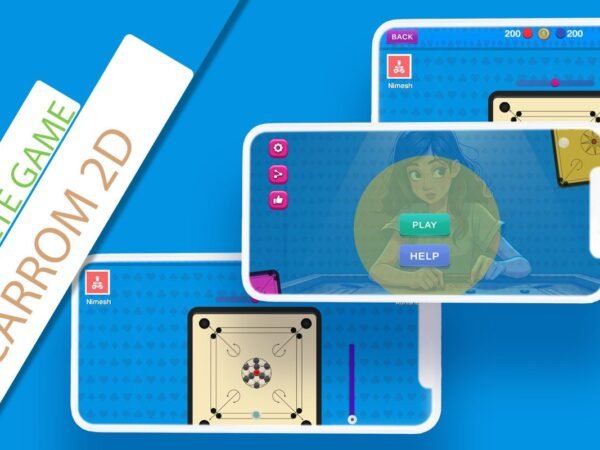 Strike Master - 2D Carrom Arena Unity