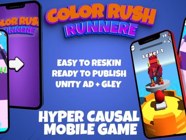 Color Rush Runner - Unity