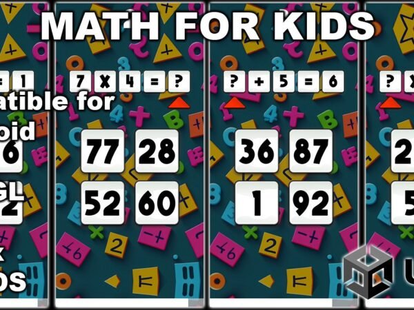 Math For Kids - Unity Puzzle Game