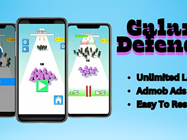 Galaxy Defender - Unity Hyper Casual Game