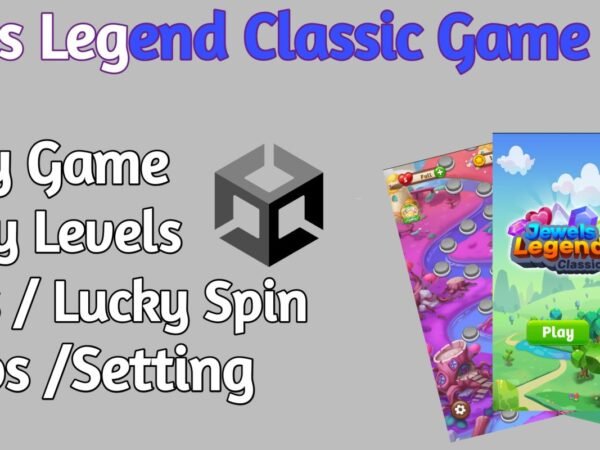Jewels Legend Unity Game Source Code