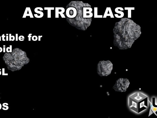 Astro Blast - Top-Down Unity Game Source Code
