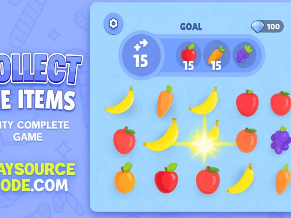 Collect The Items | Unity Complete Game
