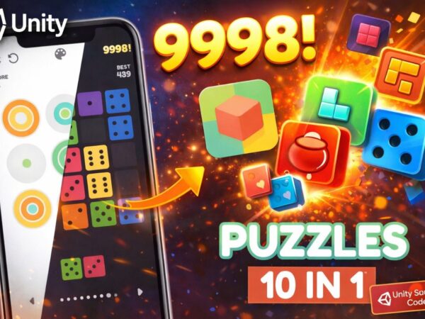 9998! Puzzle Kit - Mobile Game Template