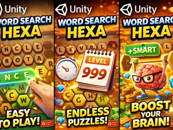 Word Search Hexa - Word Crush