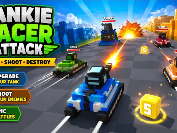 Unity Game Template - Tankie Racer Attack