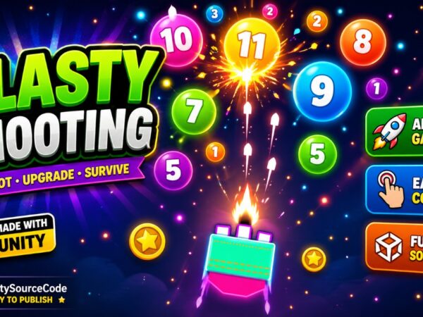 Blasty Shooting Unity Game Template