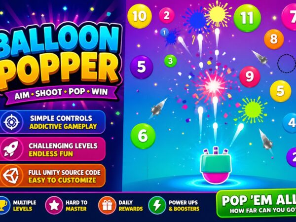 Balloon Popper Unity Game Template