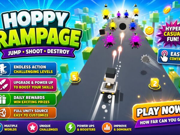 Hoppy Rampage Unity Game Template