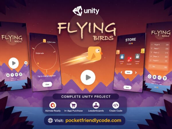 Flying Bird - Unity Project