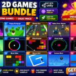 15 2D Unity Games Bundle