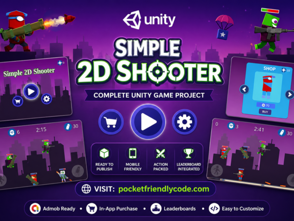 Simple 2D Shooter - Unity Game