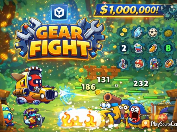 Pocketfriendlycode 4 Gear Fight - Unity Source Code