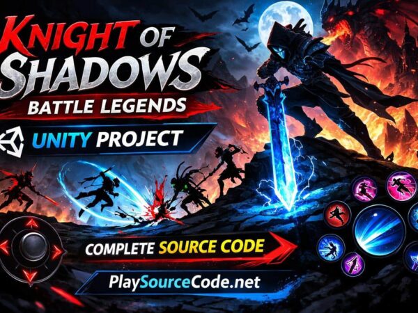 Knight Of Shadows - Battle Legends - Unity