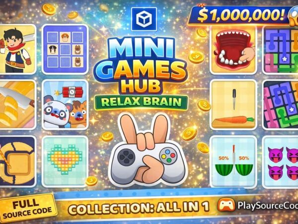 Pocketfriendlycode 5 Mini Games Hub Relax Brain
