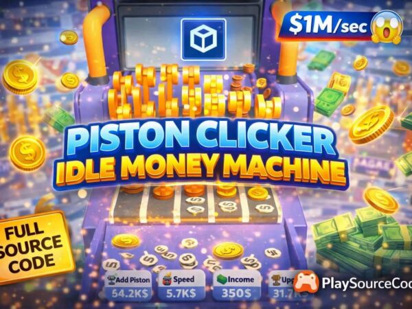 Pocketfriendlycode 8 Piston Clicker Idle Money Machine