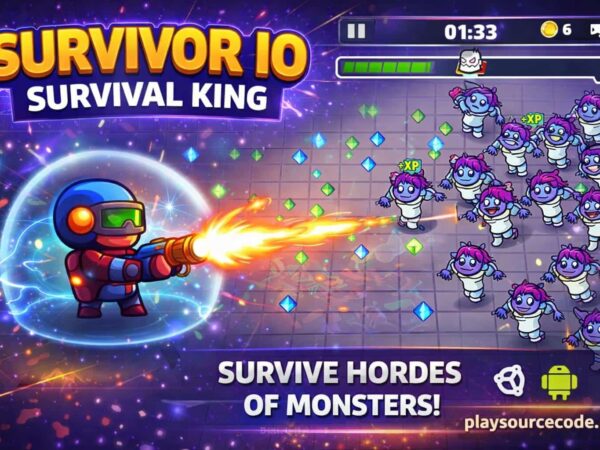 Survivor Io Survival King – Unity Source Code (Android + Ios | Urp Ready)