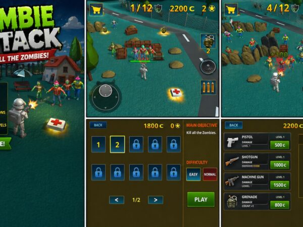 Zombie Attack - Unity Game
