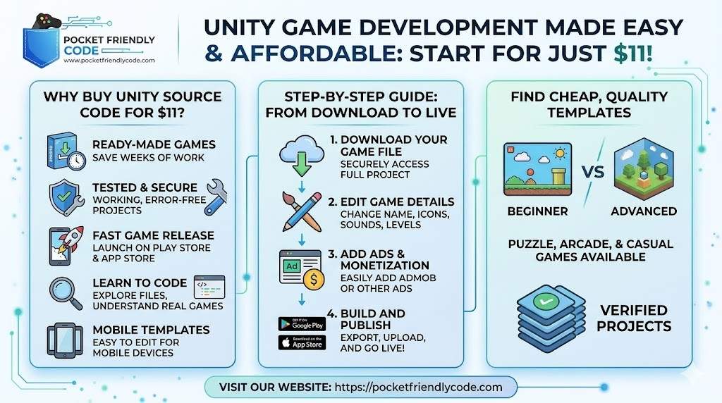 Buy Unity Game Source Code At Just $11