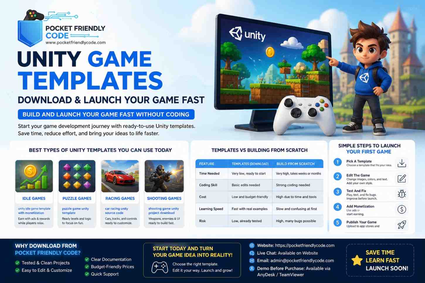 Unity Game Templates Download