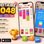 Solitaire 2048 (Unity Game+Admob+iOS+Android)