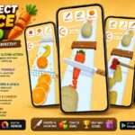 Perfect Slice 3D Unity hyper casual slicing game for Android and iOS