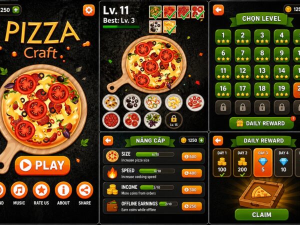 Pizza Craft Unity Cooking Game With Admob For Android