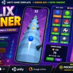 Helix Runner (Unity Game Template + Admob Ads + GDPR Consent)