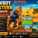 Cowboy Western Shooter Unity 3D FPS game source code for Android and iOS with AdMob